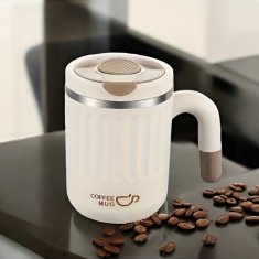 LIVEFY termohrnek Coffee 480ml, béžový