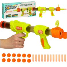 MG Air Popper Nerf 2in1 kulová pistole s náboji, zelená