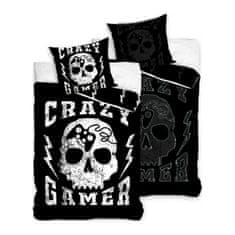 BedTex Bavlněné ložní povlečení Crazy Gamer - se svítícím efektem