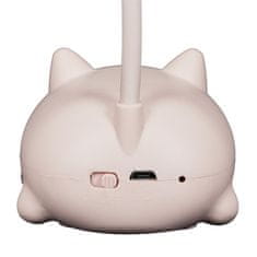 Intesi Růžová LED lampa Kitty