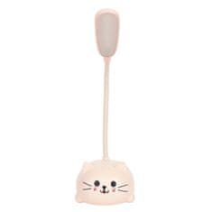 Intesi Růžová LED lampa Kitty