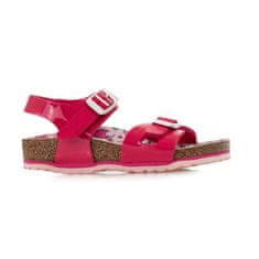 Birkenstock Sandály červené 35 EU Rio Kids BF Patent Unicorn