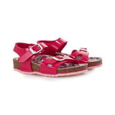 Birkenstock Sandály červené 35 EU Rio Kids BF Patent Unicorn