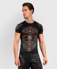 VENUM Rashguard VENUM Santa Muerte 5.0 Kr. rukáv - černo/zlatý