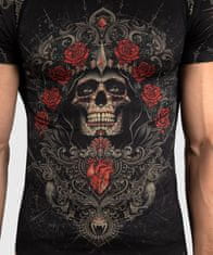 VENUM Rashguard VENUM Santa Muerte 5.0 Kr. rukáv - černo/zlatý