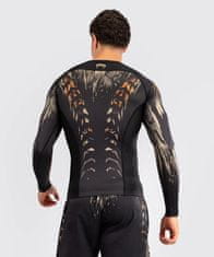 VENUM Rashguard VENUM Tiger Dl. rukáv - černo/oranžový