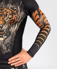 VENUM Rashguard VENUM Tiger Dl. rukáv - černo/oranžový