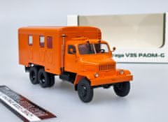 Modimio Praga V3S Skříňový vůz - oranžová MODIMIO 1:43