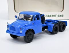 Modimio Tatra 138 NT 6x6 Tahač - Modrá MODIMIO 1:43