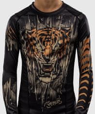 VENUM Dětský Rashguard VENUM Tiger Dl. rukáv - černo/oranžový