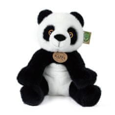 Rappa Plyšová panda sedící 27 cm ECO-FRIENDLY