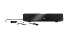 Genius USB SoundBar 100 - soundbar drátový 6W USB 3,5" jack černý