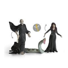 Hračka Schleich Harry Potter - Lord Voldemort, Nagini a Bellatrix Lestrangeová