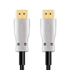 PremiumCord Kabel HDMI High Speed 4K@60Hz + Ethernet 25m, M/M, zlacené konektory