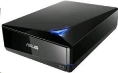 ASUS BW-16D1H-U PRO - černá externí BD-RW mechanika, rychlost blu-ray 16x