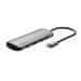 Swissten usb-c hub 4-in-1 (4x usb 3.0) aluminium