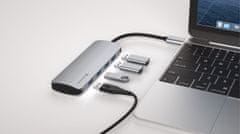 Swissten usb-c hub 4-in-1 (4x usb 3.0) aluminium