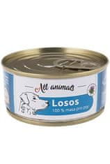 All Animals konz. pro psy losos mletý 90g