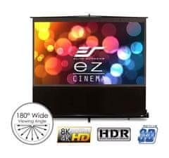 Elite Screens plátno teleskopické od podlahy vzhůru 60" (152,4cm)/ 4:3/ 91,4×121,9cm/ gain 1.1/ case černý