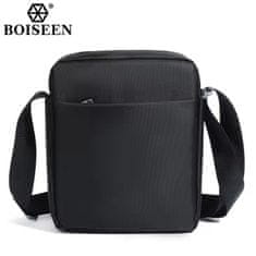 IZMAEL Pánská Crossbody Taška Boiseen Ademar-Černá KP35743