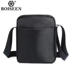 IZMAEL Pánská Crossbody Taška Boiseen Carlo-Černá KP35744