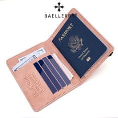 IZMAEL Travel WALLET Baellerry Simple-Zelená KP35759