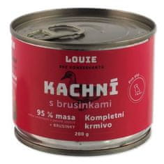 Louie Konzerva kachní s brusinkami 200g