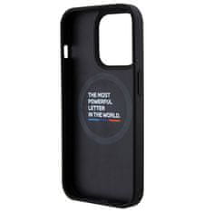 MobilPouzdra.cz Kryt BMW BMHMP15L22NBCK Apple iPhone 15 Pro hardcase Leather Carbon MagSafe black