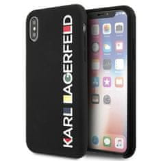 Karl Lagerfeld Kryt Karl Lagerfeld KLHCPXBHWHBK Apple iPhone XS/X hardcase black Glossy Bauhaus