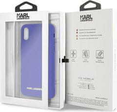 Karl Lagerfeld Kryt Karl Lagerfeld KLHCPXSLVOG Apple iPhone XS/X hardcase violet Silicone