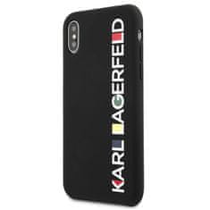 Karl Lagerfeld Kryt Karl Lagerfeld KLHCPXBHWHBK Apple iPhone XS/X hardcase black Glossy Bauhaus