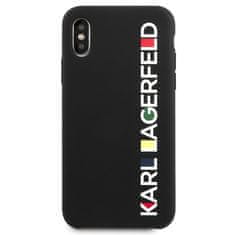 Karl Lagerfeld Kryt Karl Lagerfeld KLHCPXBHWHBK Apple iPhone XS/X hardcase black Glossy Bauhaus