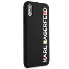 Karl Lagerfeld Kryt Karl Lagerfeld KLHCPXBHWHBK Apple iPhone XS/X hardcase black Glossy Bauhaus