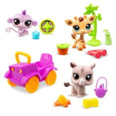 Littlest Pet Shop 3 figurky Safari