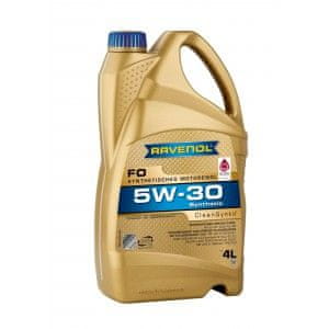 Ravenol Motorový olej RAVENOL FO 5W-30 4litry - syntetický