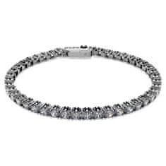 Swarovski Tenisový náramek s šedými krystaly Matrix Tennis 5693928 (Délka 16,5 cm)