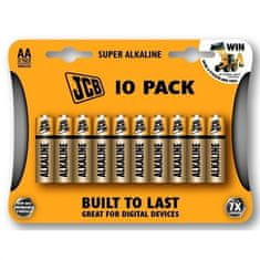 HJ  Baterie AA/LR6 JCB SUPER ALKALINE 10ks (blistr)