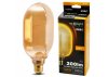 Eco light Dekorativní LED žárovka E27 4W 200lm O100 Amber Retro - řada ZERO