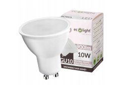 Berge LED žárovka - GU10 - 10W - 800Lm - 4000k - neutrální bílá Eco Light 230V