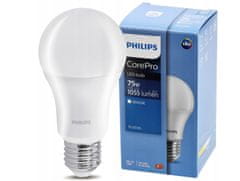 Philips LED žárovka Philips E27 - 10W - 1055 lm - neutrální bílá - CorePro Premium A60