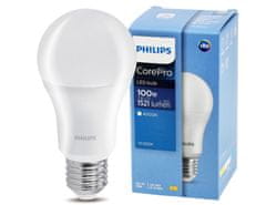 Philips LED žárovka Philips E27 - 13W - 1521 lm - neutrální bílá - CorePro Premium A60