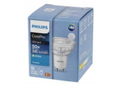 Philips LED žárovka Philips GU10 - 4W - 345 Lm - teplá bílá - CorePro Premium