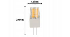 Eco light LED žárovka G4 - 3W - 300 lm - 12V - neutrální barva