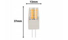 Eco light LED žárovka G4 - 3W - 300 lm - 12V - teplá barva