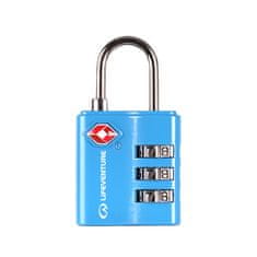 Lifeventure Zámek na batoh Lifeventure TSA Combi Lock Aqua