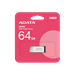 Adata Flash Disk 64GB UR350, USB 3.2 Dash Drive, kov černá