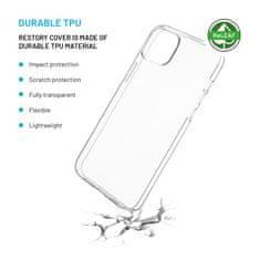 FIXED TPU gelový kryt ReStory AntiUV pro Apple iPhone 15 Plus, čirý (FIXSTRE-1201)