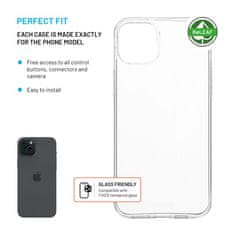 FIXED TPU gelový kryt ReStory AntiUV pro Apple iPhone 15 Plus, čirý (FIXSTRE-1201)