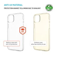 FIXED TPU gelový kryt ReStory AntiUV pro Apple iPhone 15 Plus, čirý (FIXSTRE-1201)