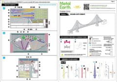 Metal Earth 3D puzzle Premium Series: Most Golden Gate